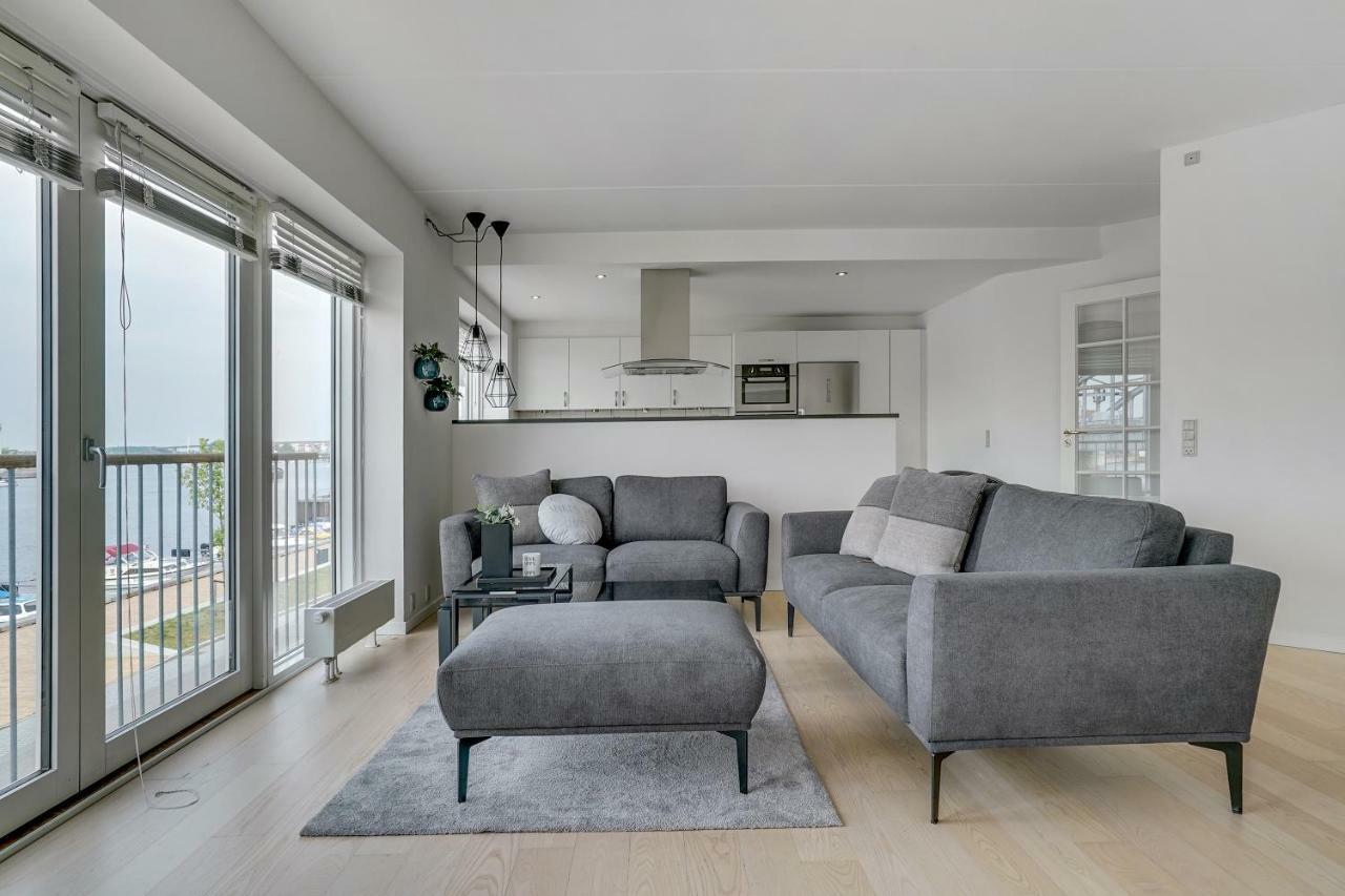 Luxury City Center Harbour Apartment 2 Bedroom Сённерборг Экстерьер фото